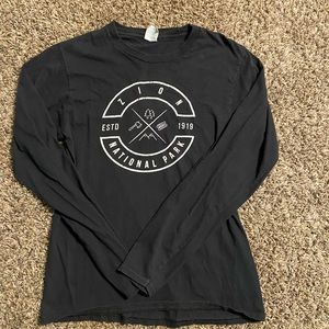 Zion national park long sleeve